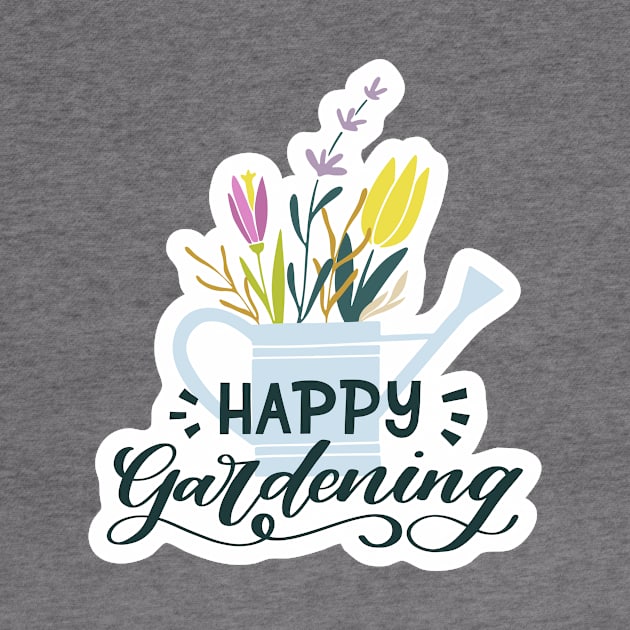 Happy Gardening by JunkyDotCom